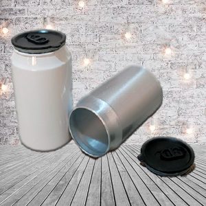 Lata de bebida para sublimación blanca 350cc