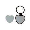 Llavero De Sublimación Metalico Corazón