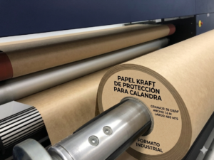 PAPEL Tissue PROTECCIÓN PARA CALANDRA 1.6M X400MTS