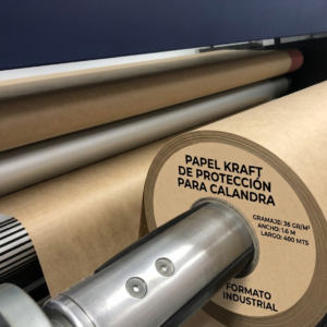 PAPEL Tissue PROTECCIÓN PARA CALANDRA 1.6M X400MTS